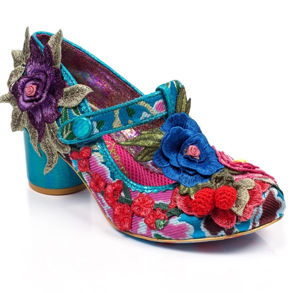 NEW IN BOX Irregular Choice Dashuri in Blue